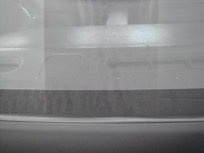 Stubborn water stains on windscreen