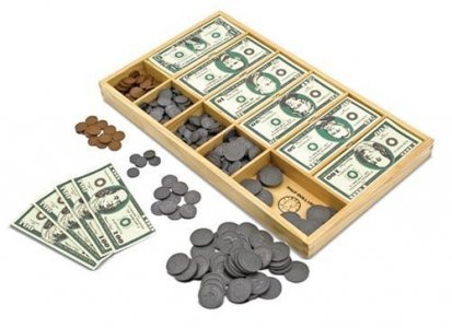 Melissa & Doug Play Money Set