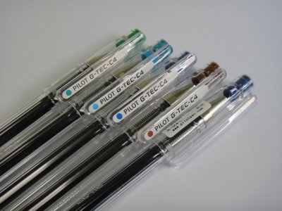 Pilot G-Tec-C4 pens